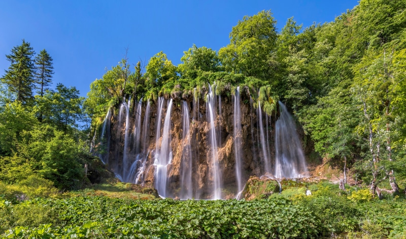 Galovac waterfall, Plitvice Lakes National Park, Croatia