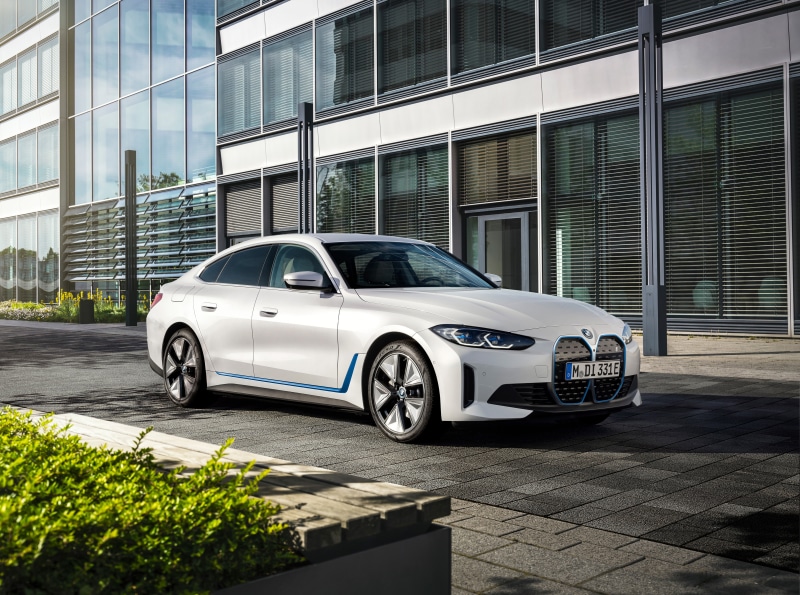 White 2021 BMW i4 eDrive40