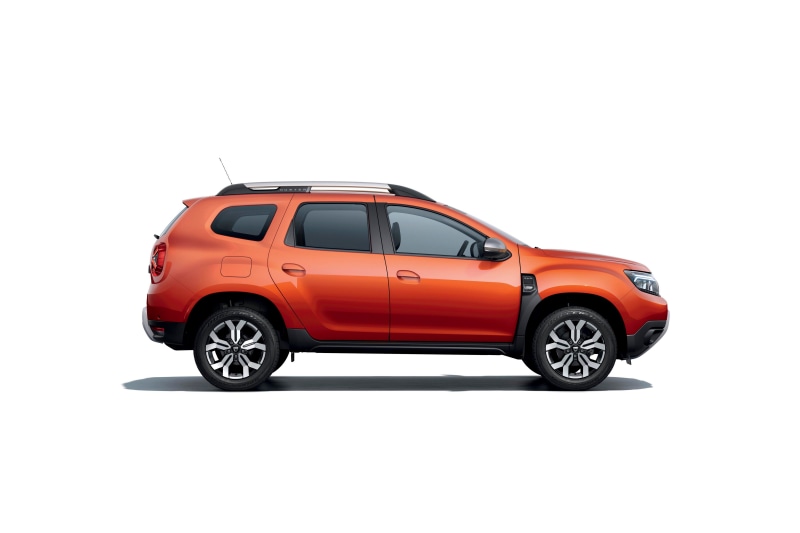 Orange Dacia Duster Crossover 2021