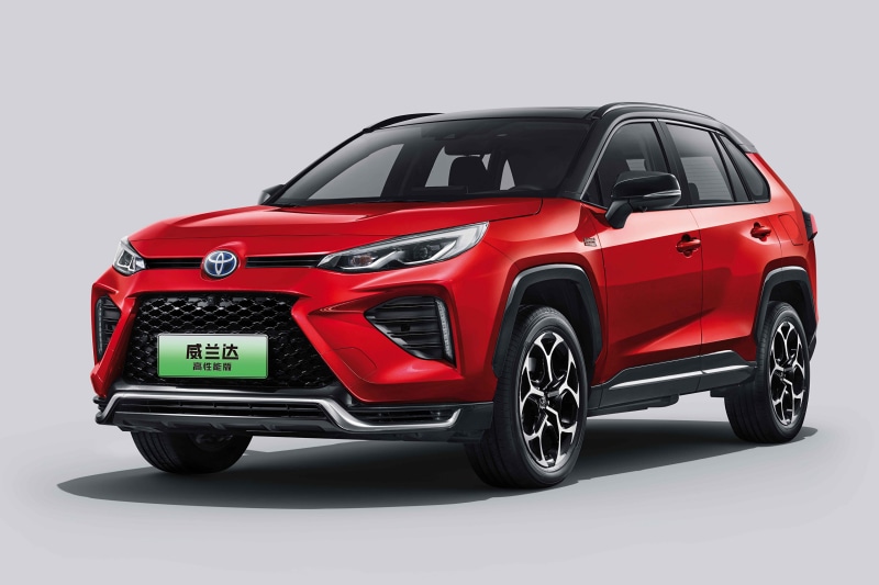 Red Toyota Wildlander PHEV 2021
