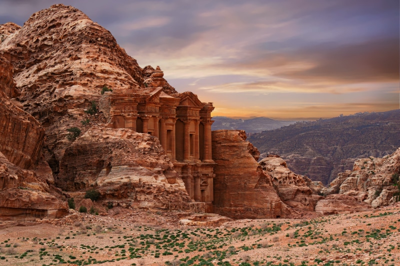 Ad-Deir Monastery in Petra, Jordan