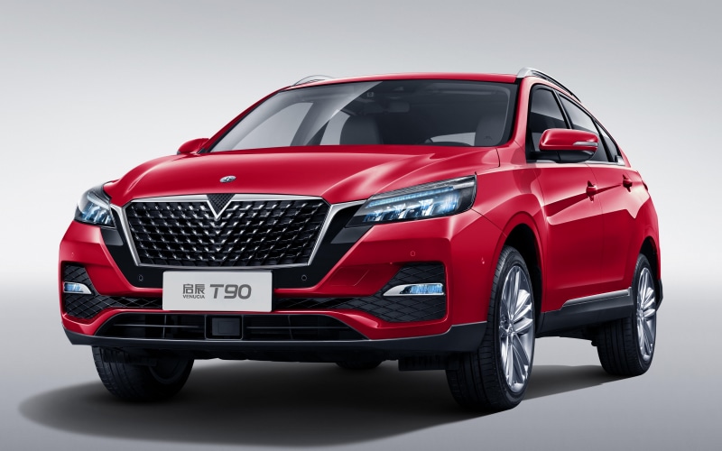 4K Venucia T90 2019 Red Metallic Front