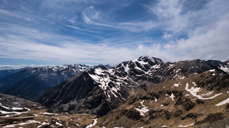 Pyrenees Mountains in Andorra