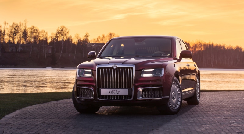 Aurus Senat Sedan 2019 Front View