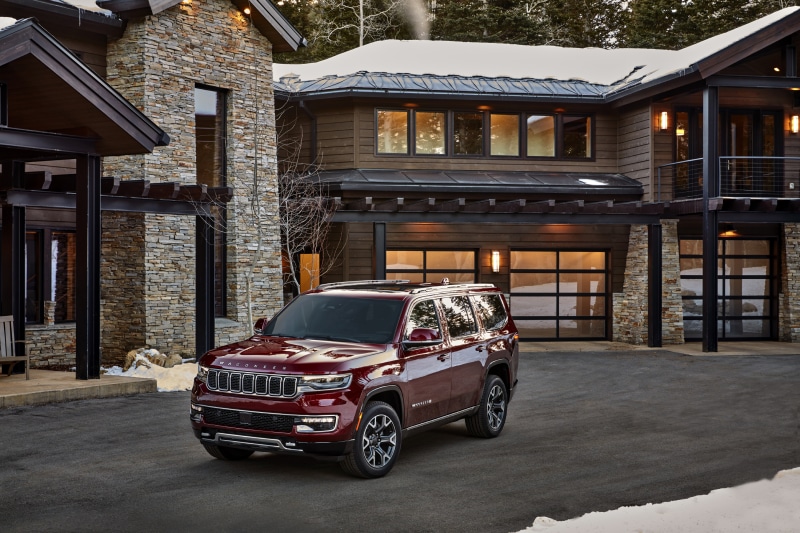 2021 Wagoneer Series II Premium SUV in Wine Color