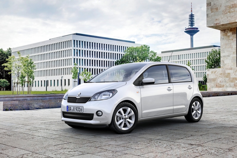 Skoda Citigo 5-door Silver Metallic Car