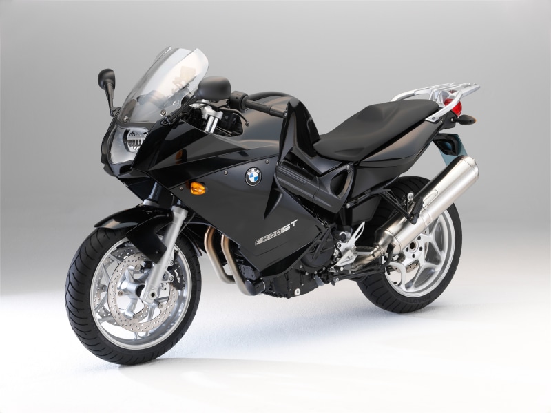 Black BMW F 800 ST Motorcycle