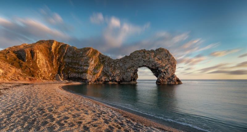 Durdle Door Arch, Dorset Coast, England