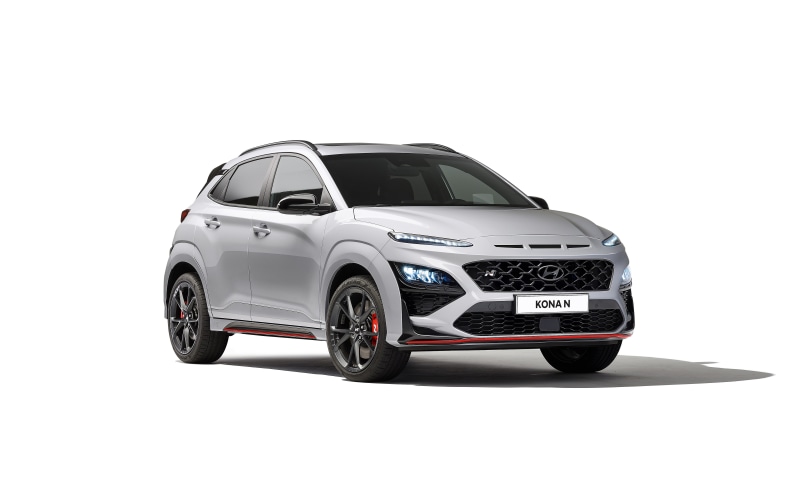 2021 Hyundai Kona N Silver Metallic