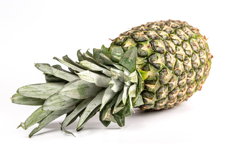 Pineapple on a white background
