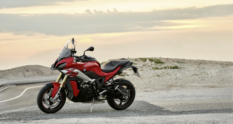 BMW S 1000 XR motorcycle on a road