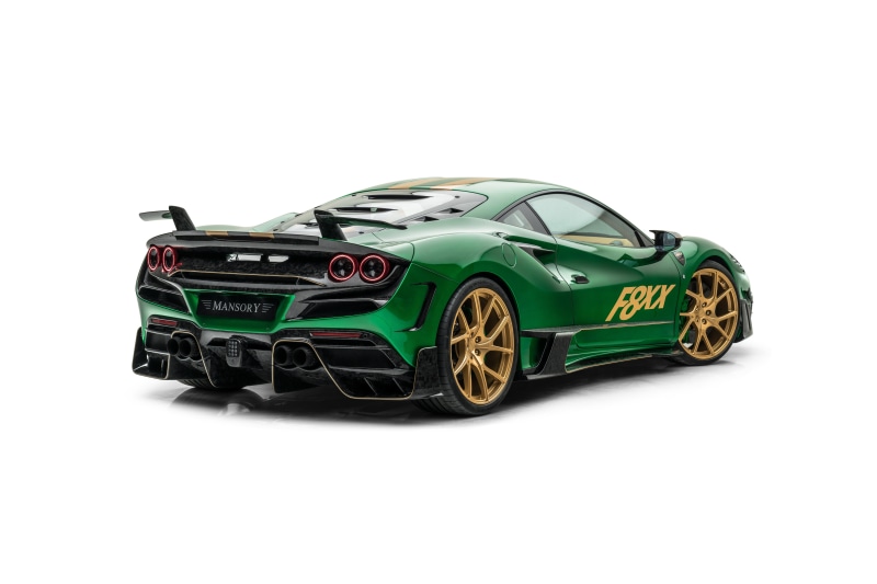 4K Mansory F8XX 2021 Green Metallic