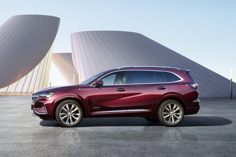 Buick Envision Plus Avenir Crossover in Wine Color