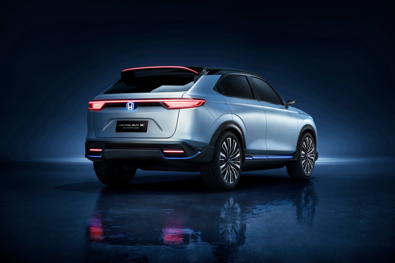 Honda SUV e:prototype in Silver