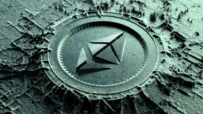 Ethereum cryptocurrency 4K digital art