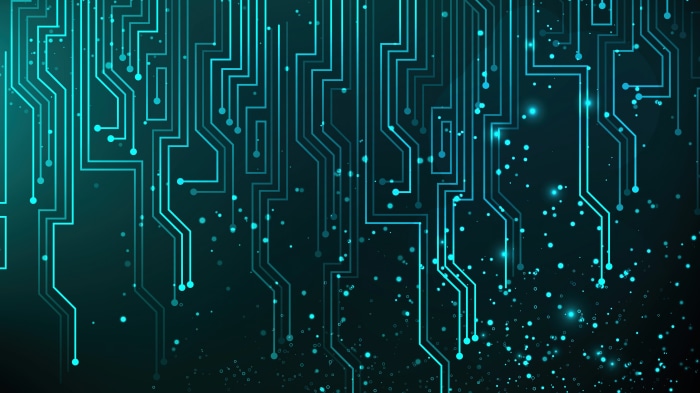 Abstract Circuit Board Technology 4K