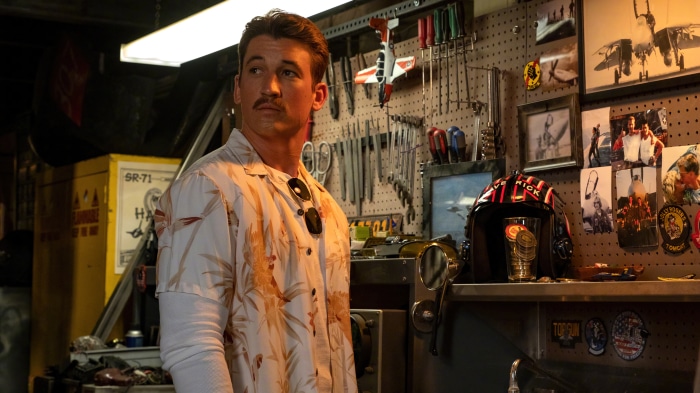 Miles Teller as Maverick from Top Gun 4K