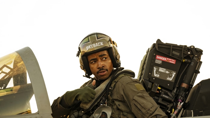 Jay Ellis as Payback from Top Gun 4K