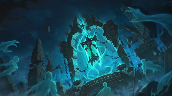 Haunted Tomb from Legends of Runeterra 4K