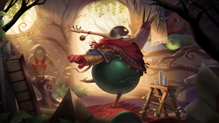 Byrd the Bellringer from Legends of Runeterra 4K