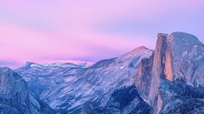 Half Dome Yosemite National Park 4K