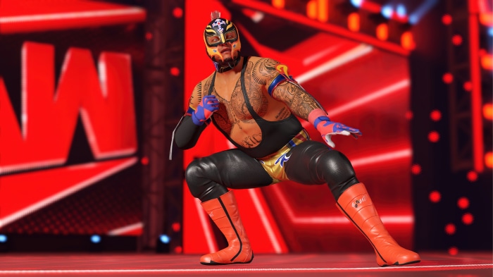 Rey Mysterio from WWE 2K22 4K