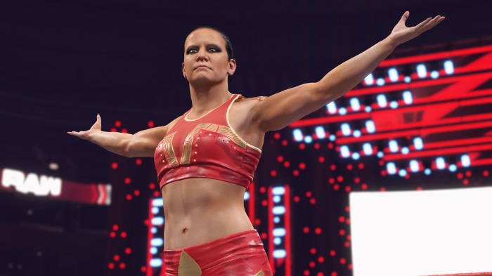 Shayna Baszler from WWE 2K22 in 4K
