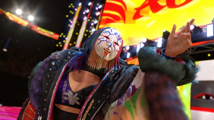 Asuka from WWE 2K22