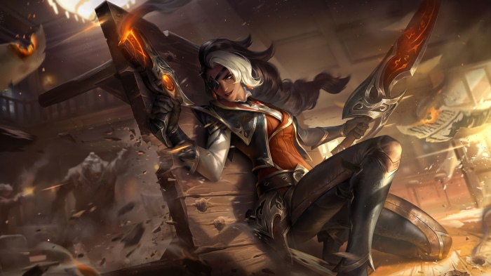 High Noon Samira from League of Legends 4K