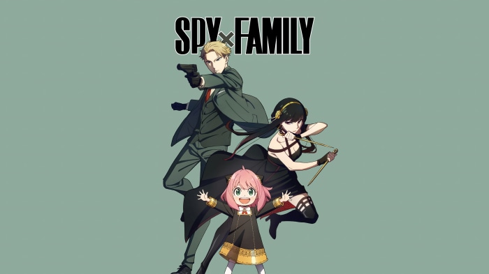 Spy x Family Anya, Loid, and Yor Forger 4K