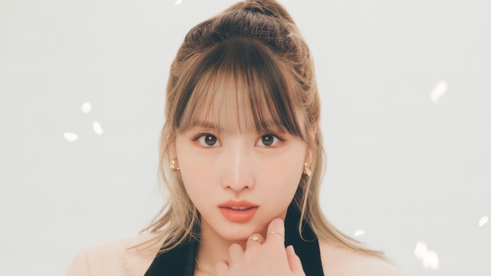 Momo from TWICE in a pink concept 4K