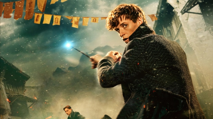 Newt Scamander from Fantastic Beasts: The Secrets of Dumbledore 4K