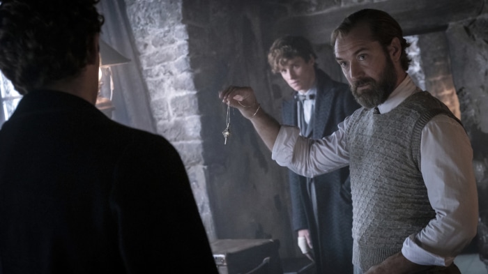 Albus Dumbledore and Newt Scamander from Fantastic Beasts 3