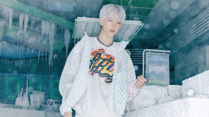 Jisung from NCT Dream in Glitch Mode 4K