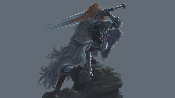 Blaidd from Elden Ring 4K