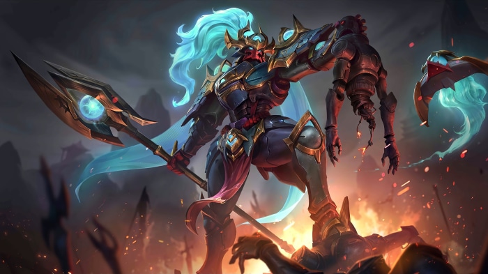 Onimusha Commander Alpha 4K Skin from Mobile Legends