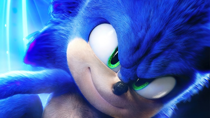 Sonic the Hedgehog 2 movie poster 4K
