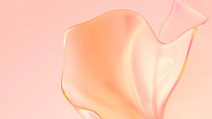 Peach abstract 4K