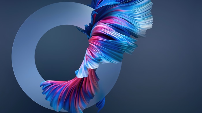 Abstract colorful digital art 4K