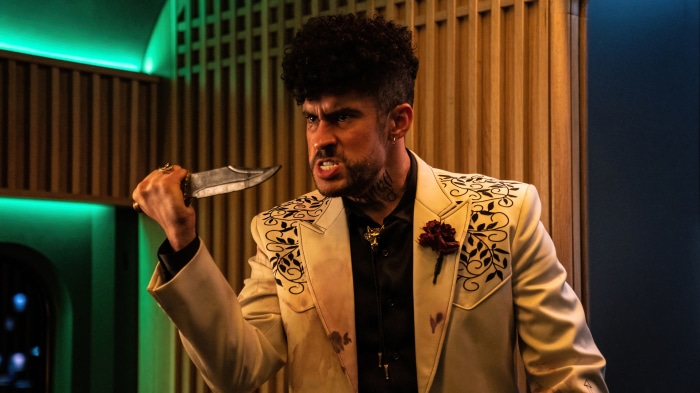 Bad Bunny in Bullet Train 4K