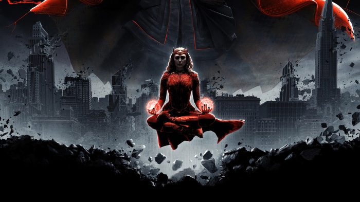 Scarlet Witch from Doctor Strange in the Multiverse of Madness 4K