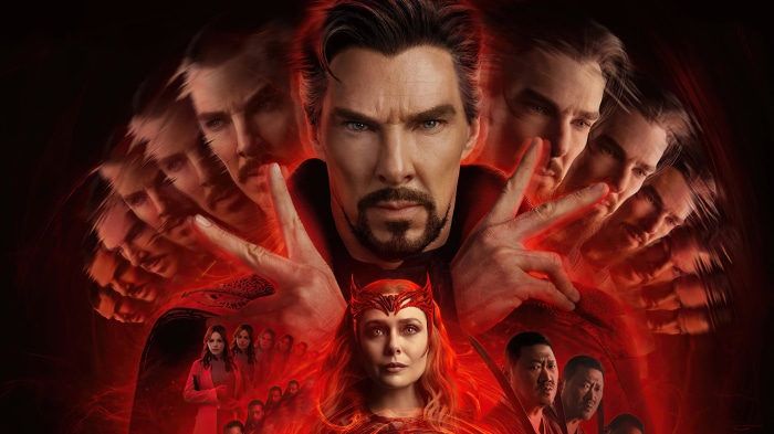 Doctor Strange and Scarlet Witch from Doctor Strange in the Multiverse of Madness 4K