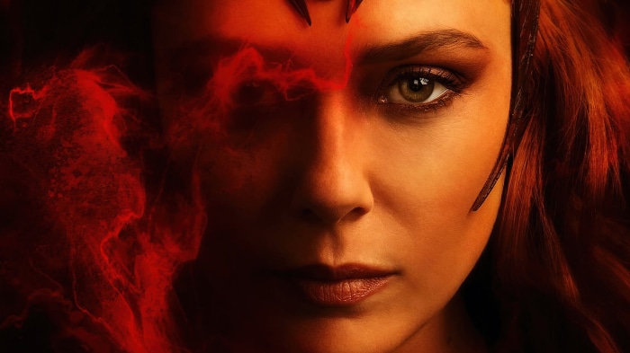 Scarlet Witch from Doctor Strange in the Multiverse of Madness 4K