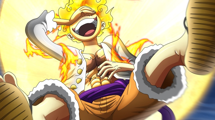 #1375184 luffy, gear 5, sun god nika, one piece, 4k desktop wallpaper ...