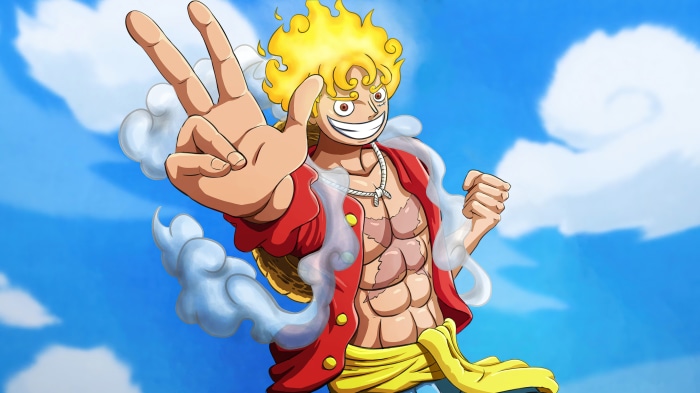 Luffy Gear 5 from One Piece in