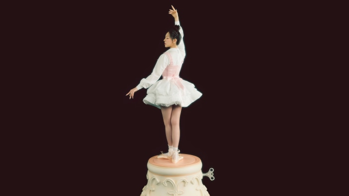 Wendy from Red Velvet as a music box ballerina