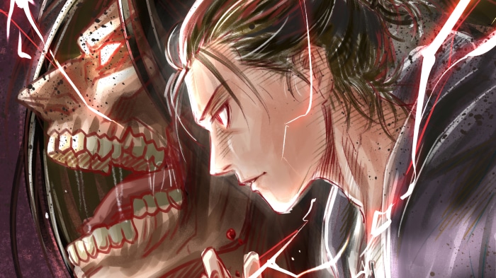 Eren Yeager as Attack Titan from Attack on Titan 4K