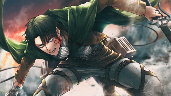 Levi Ackerman from Attack on Titan 4K