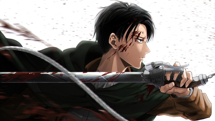 levi, attack on titan, anime, shingeki no kyojin, 4k, HD Wallpaper ...