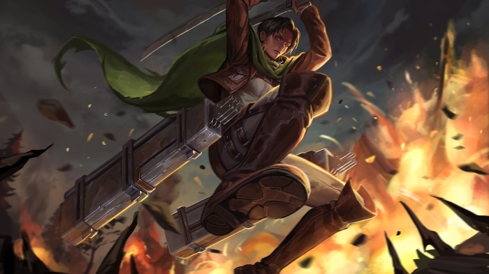 Levi Ackerman from Attack on Titan in 4K
